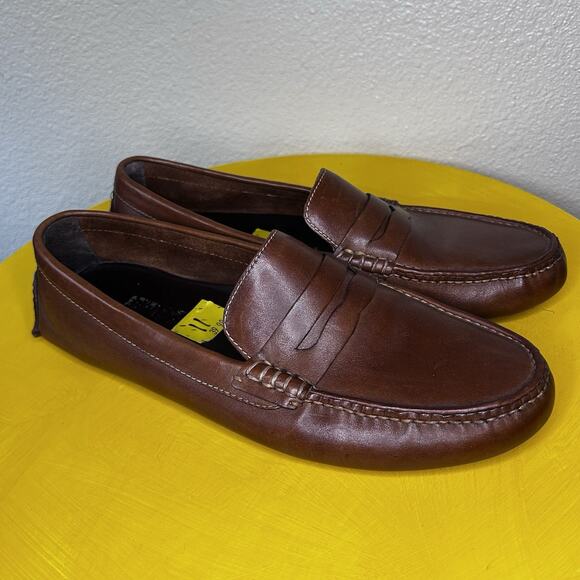 COLE HAAN Brown Driving Loafers Shoes Men’s Size 11 M C08952 - Picture 1 of 15